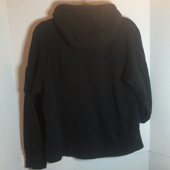 NIKE RED TAG VINTAGE HOODIE SIZE L ZIP POCKET ON SLEEVE - Picture 6 of 6